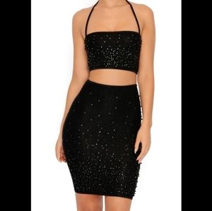 🔥BNWT Oh Polly Play by the Jewels Embellished 2-Piece Set Size 0